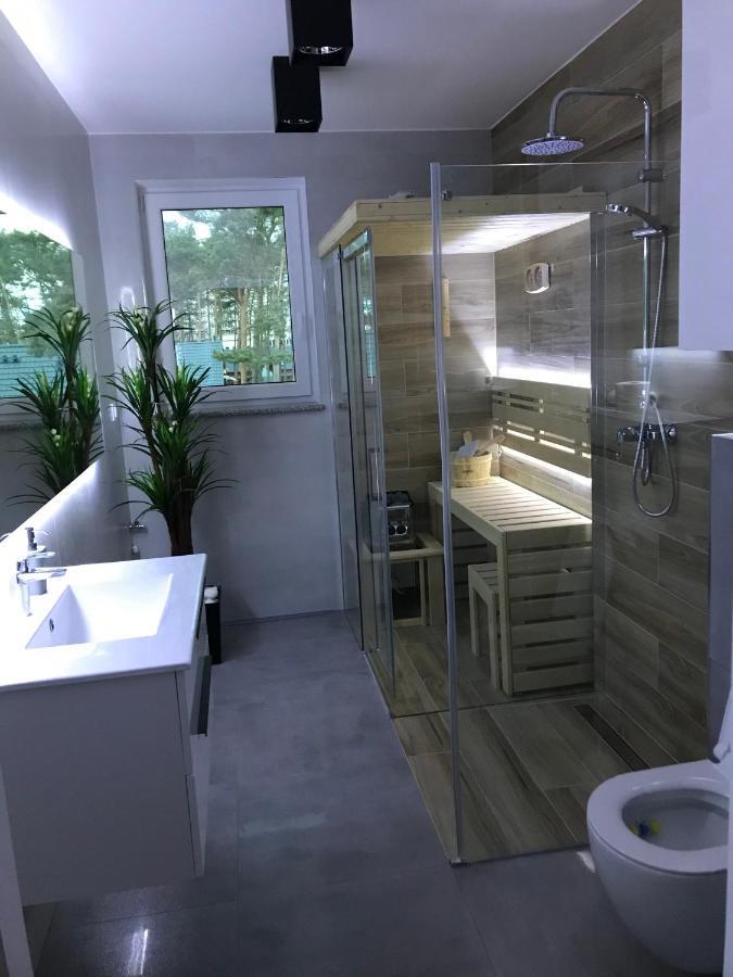 Dziwnowek Sloneczne Tarasy Emimar - Private Sauna Exteriör bild