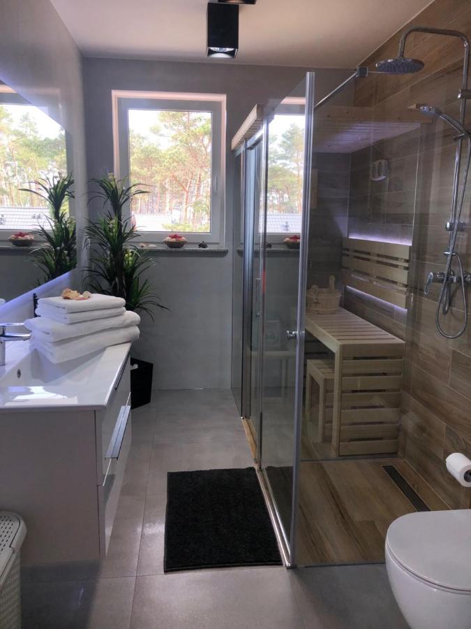 Dziwnowek Sloneczne Tarasy Emimar - Private Sauna Exteriör bild
